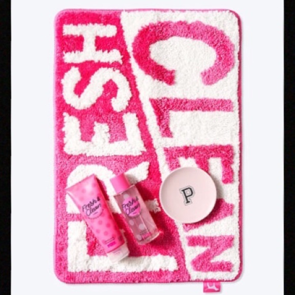 VS Fresh Clean Lot Bundle Mist Lotion Dish Soap Rug Victoria’s Secret Gift Set - Picture 2 of 8